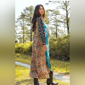 Natural Life Multicolor Floral Maxi Dress